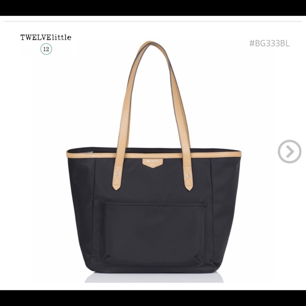 Twelve little everyday tote in black